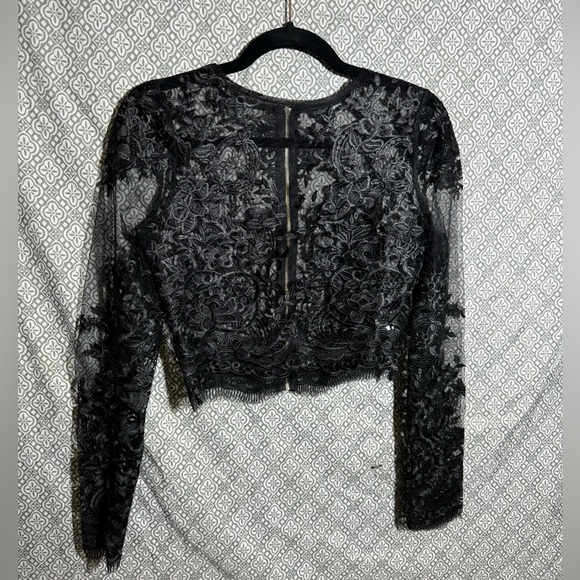 Fashion Nova See-Through Shirt - Picture 1 of 3